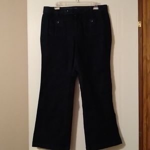 Ann Taylor Loft curvy flare petite Jean trousers